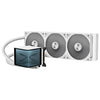 TRYX PANORAMA Series AIO Liquid CPU Cooler With 6.5" AMOLED L-Shaped Screen BLACK / WHITE