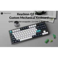 Keychron Q3 Max - 80% TKL Hot-swappable RGB Wireless Custom Mechanical Keyboard