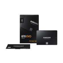 Load image into Gallery viewer, SAMSUNG 870 EVO SATA III 2.5" V-NAND Internal SSD 2TB / 4TB READ WRITE 560 530 MB/s 4,800 TBW 5 Years Limited Warranty
