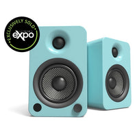 Kanto YU4 Powered Speakers with Bluetooth 4.0 Phono Pre-amp Optical Input & Auxiliary Input