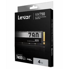 Load image into Gallery viewer, Lexar NM790 M.2 2280 PCIe Gen 4×4 NVMe Performance SSD 512GB / 1TB / 2TB / 4TB Read Write Up to 7400 MB/s 6500 MB/s
