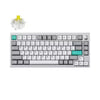 Lemokey P1 Pro Wireless Black / Silver Hot Swap Custom Gaming Keyboard Super Red / Super Banana Switches