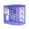 HYTE Y50 Dual Chamber Panoramic Glass ATX Case with 4x ARGB Fans