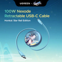UGREEN Nexode Retractable USB-C Cable Honkai: Star Rail Edition