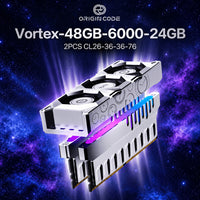 ORIGIN CODE VORTEX DDR5 Memory 2x24GB 48GB 6000MHz CL26