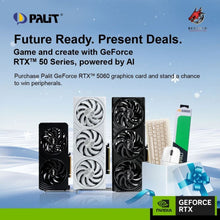 Load image into Gallery viewer, PALIT GeForce RTX 5060 Dual OC / Dual 8GB GDDR7 2497MHz Boost 28Gbps 128bit 3840CC DX12 DLSS 4 NE75060S19P1-GB2063D
