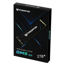 Load image into Gallery viewer, Acer Predator GM9 PCIe Gen5×4 NVME 2.0 M.2 2280 Performance SSD 1TB / 2TB / 4TB / Up to 14500 MB/s Read

