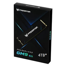 Load image into Gallery viewer, Acer Predator GM9 PCIe Gen5×4 NVME 2.0 M.2 2280 Performance SSD 1TB / 2TB / 4TB / Up to 14500 MB/s Read
