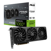 ASUS PRIME GeForce RTX 5060 Ti 16GB / 8GB GDDR7 OC EDITION 28Gbps 128bit PCIe 5.0 DX12 NVIDIA DLSS 4 Triple Fan Design