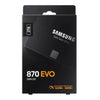 SAMSUNG 870 EVO SATA III 2.5" V-NAND Internal SSD 2TB / 4TB READ WRITE 560 530 MB/s 4,800 TBW 5 Years Limited Warranty