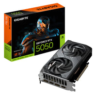 GIGABYTE GeForce RTX 5050 WINDFORCE OC 8GB GDDR6 GPU 20Gbps 128bit PCIe5.0 DX12 NVIDIA DLSS 4 Dual Fan Design (OC)