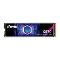 Biwin Black Opal X570 1TB PCIe Gen5×4 NVMe M.2 2280 SSD / Read/Write 14000/7300 MB/s