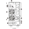 CyberPower OLS1KEC / OLS2KEC / OLS3KEC UPS System ECO Mode Pure Sine Wave Output Color LCD Panel