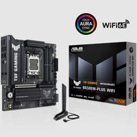 ASUS TUF GAMING B650EM-PLUS WIFI mATX AMD Motherboard / AMD AM5