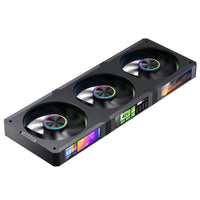 Jonsbo ZC-360B / ZC-360W 360mm ARGB Fans With 3.38" LCD Screen / BLACK / WHITE