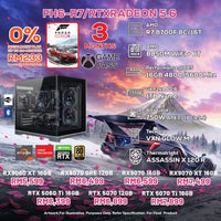 # DOTATECH FH6-R7/RTXRADEON 5.6 CUSTOM PC GAMING PACKAGE / 16GB DDR5 / 1TB SSD / R7 8700F + GPU OPTION(S)