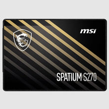 Load image into Gallery viewer, MSI SPATIUM S270 SATA 2.5" Internal SSD / 480GB / 960GB
