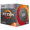 AMD Ryzen 5 3400G VEGA Graphics AM4 CPU w/ Wraith Spire Cooler