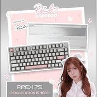 VOICSKY APEX 75 CROSSOVER x REIKO EDITION Full Aluminum Hotswap Mechanical Keyboard Tri-mode Wireless / Volume Knob