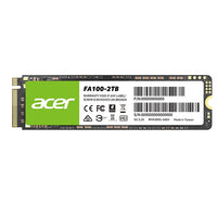 ACER FA100 M.2 PCIe Gen3x4 NVMe M.2 Internal SSD / 256GB / 512GB / 1TB