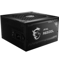 MSI MAG A650GL / A850GL 80+ GOLD FULLY MODULAR  POWER SUPPLY PSU WITH FLAT CABLES