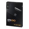 SAMSUNG 870 EVO SATA III 2.5" V-NAND Internal SSD 2TB / 4TB READ WRITE 560 530 MB/s 4,800 TBW 5 Years Limited Warranty