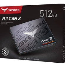 Load image into Gallery viewer, T-FORCE VULCAN Z 2.5" SATA SSD 512GB / 256GB / up to 520/450 MB/s
