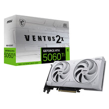 Load image into Gallery viewer, MSI GeForce RTX 5060 Ti 8G VENTUS 2X OC WHITE PLUS 8GB GDDR7 128bit 4608CC 28Gbps DX12 DLSS 4
