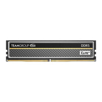 TeamGroup ELITE PLUS DDR5 DESKTOP MEMORY BLACK 5600MHz DDR5 Single Memory Stick 8GB / 16GB