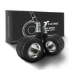 TTRacing XL Ultra Smooth Roller Blade & Meta Hollow Chrome Chair Casters Wheels Set of 5