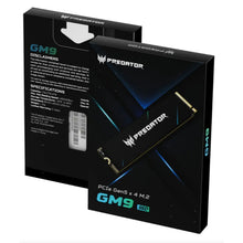 Load image into Gallery viewer, Acer Predator GM9 PCIe Gen5×4 NVME 2.0 M.2 2280 Performance SSD 1TB / 2TB / 4TB / Up to 14500 MB/s Read
