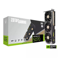 ZOTAC GAMING GeForce RTX 5070 SOLID / SOLID OC / 12GB GDDR7 28Gbps 192bit PCIe 5.0 DX12 NVIDIA DLSS 4 ZT-B50700J-10P