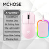 MCHOSE A7 V2 Ultra / Ultra+ Lightweight 59g Gaming Mouse 8K Polling / PAW3950 TI / Charging Dock