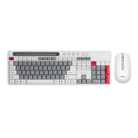 Marvo WS009 Wireless 2.4Ghz Three color key cap scheme keyboard and mute switch wireless mouse