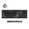 Keychron V6 Ultra 8K Full Size Wireless Custom Mechanical Keyboard Fully Assembled Silk Pom Switch