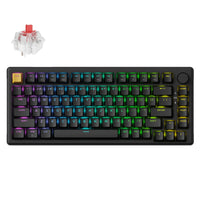 Keychron J2 75% QMK Wireless RGB Mechanical Keyboard / Apex Red Switch