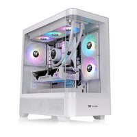 Thermaltake View 290 TG ARGB Snow Mid Tower ATX Chassis 3x 120mm ARGB Fans Included