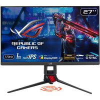 ASUS ROG Strix XG279Q Gaming Monitor 27" / WQHD / Fast IPS / 170Hz / 1ms / G-SYNC Comp. & Built In Speaker