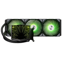 TRYX STAGE 360 AIO Liquid Cooler With DUAL 4.0 INCH DISPLAY BLACK / WHITE