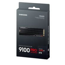 Load image into Gallery viewer, SAMSUNG 9100 PRO Series 8TB PCIe 5.0 x4 NVMe 2.0 2280 M.2 SSD V-NAND TLC Up to 14800/13400 MB/s GEN5 Performance SSD

