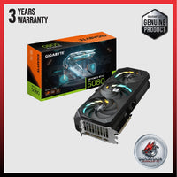 GIGABYTE GeForce RTX 5080 GAMING OC 16GB GDDR7 2730MHz Boost 30Gbps 256bit 10752CC DX12 DLSS 4 GV-N5080GAMING OC-16GD