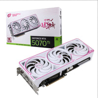 Colorful iGame GeForce RTX 5070 Ti Ultra W OC SFF 16GB-V GDDR7 2452Mhz Boost Clock 28Gbps 256bit 8960CC DX12 DLSS 4