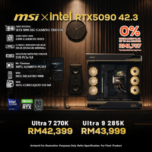 Load image into Gallery viewer, # DOTATECH MSIxiNTEL/RTX5090 42.3 PC Gaming Package / 32GB DDR5 / 2TB SSD / CPU OPTION (S) + RTX 5090 32G
