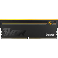 LEXAR THOR RGB 2ND GEN U-DIMM 6000MHZ CL38 16GB KIT 1X16GB DDR5 W/ HS XMP / EXPO BLACK